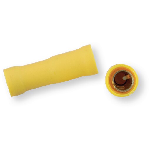 Cosse mâle et femelle cylindrique 3519 jaune,Ø 5, 2,5-6 mm²